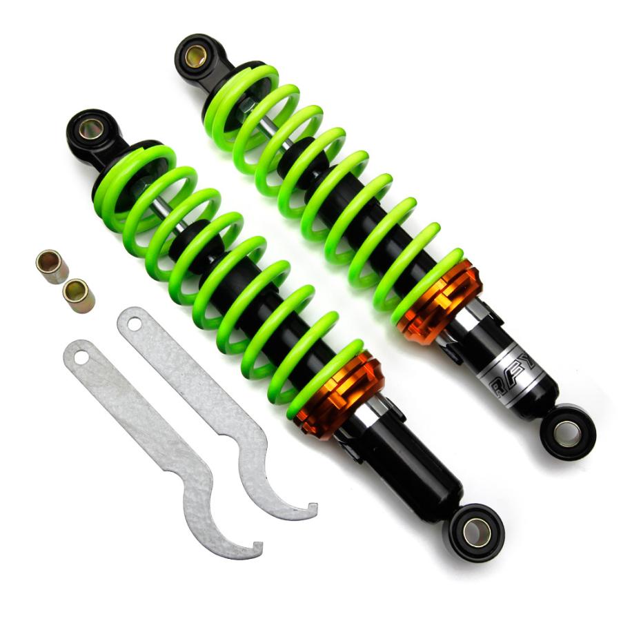 汎用品 バイク用 リアサスペンション 320mm リアショック 2段階式