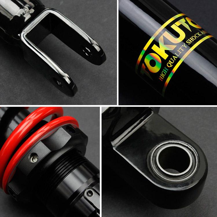 リアショック 320mm 汎用 バイク 電動バイク用 リアサスペンション 無