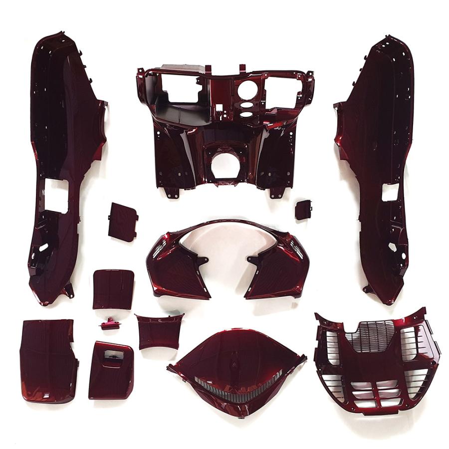 ホンダ（HONDA） フォルツァMF08 インナーカウル ワインレッド 13点