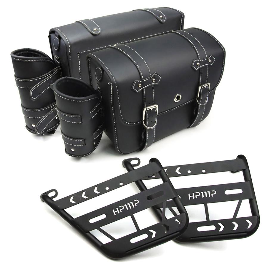 スーパーカブ50 Cross Cub CC110 サイドバッグ サドルバッグ 大容量15L