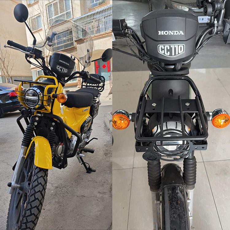クロスカブ50/110 AA06 JA45 JA60用 フロントキャリア スチールパイプ