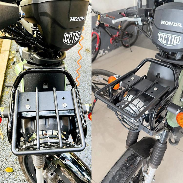 クロスカブ50/110 AA06 JA45 JA60用 フロントキャリア スチールパイプ