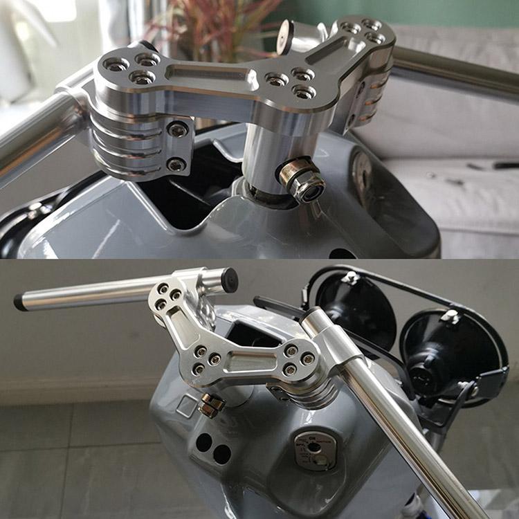 ホンダ用 ZOOMER AF58 セパレートハンドル セパハン 角度調整可能 CNC
