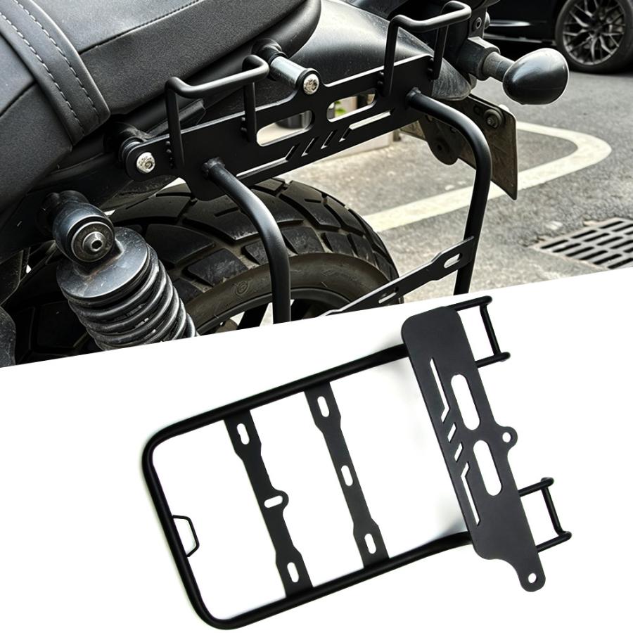 ホンダ対応 CL250 CL500 (23-26)専用 サイドバッグサポート 左側 + 15L
