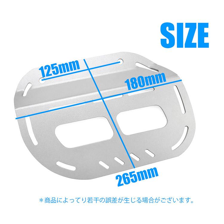 ホンダ CL300/CL250/CL500 サイドバッグサポート 拡張ラック 左側専用