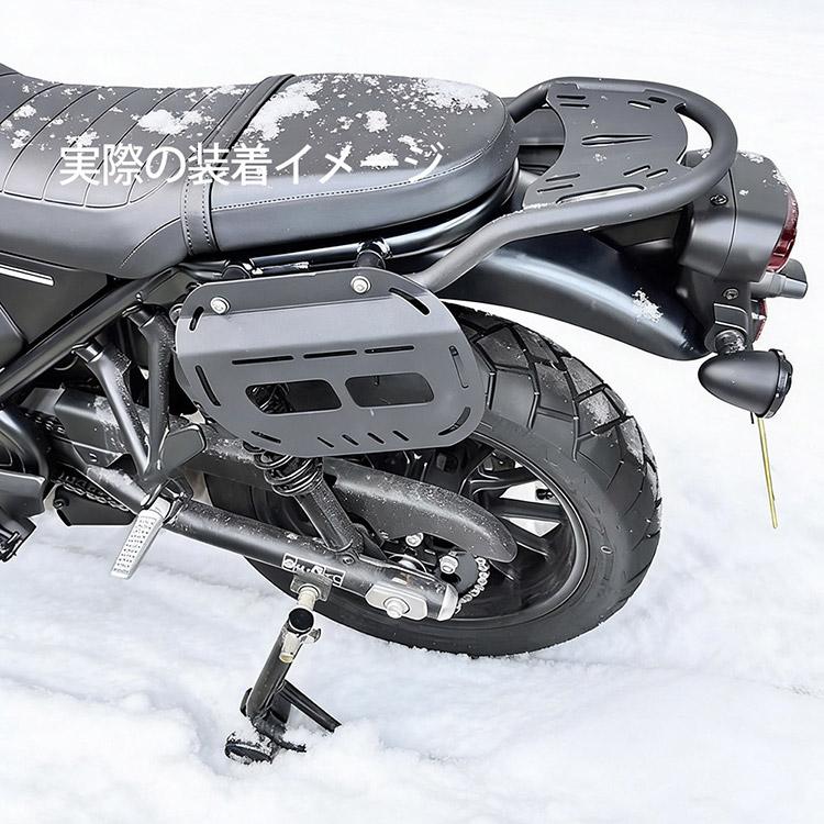 ホンダ CL300/CL250/CL500 サイドバッグサポート 拡張ラック 左側専用