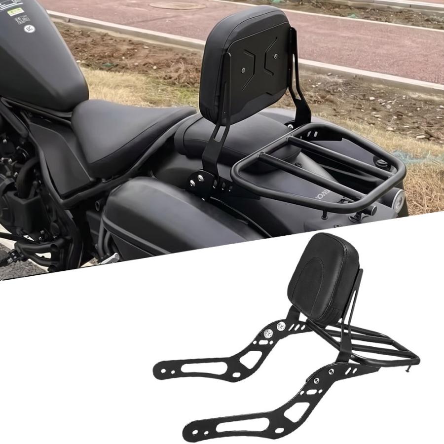 レブル 250/500 Rebel CMX250/CMX500用 シーシーバー バックレスト付き
