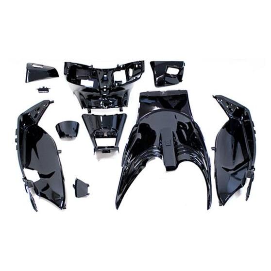ホンダ（HONDA） PCX125 インナーカウル1式 黒色 艶あり塗装済み 10点