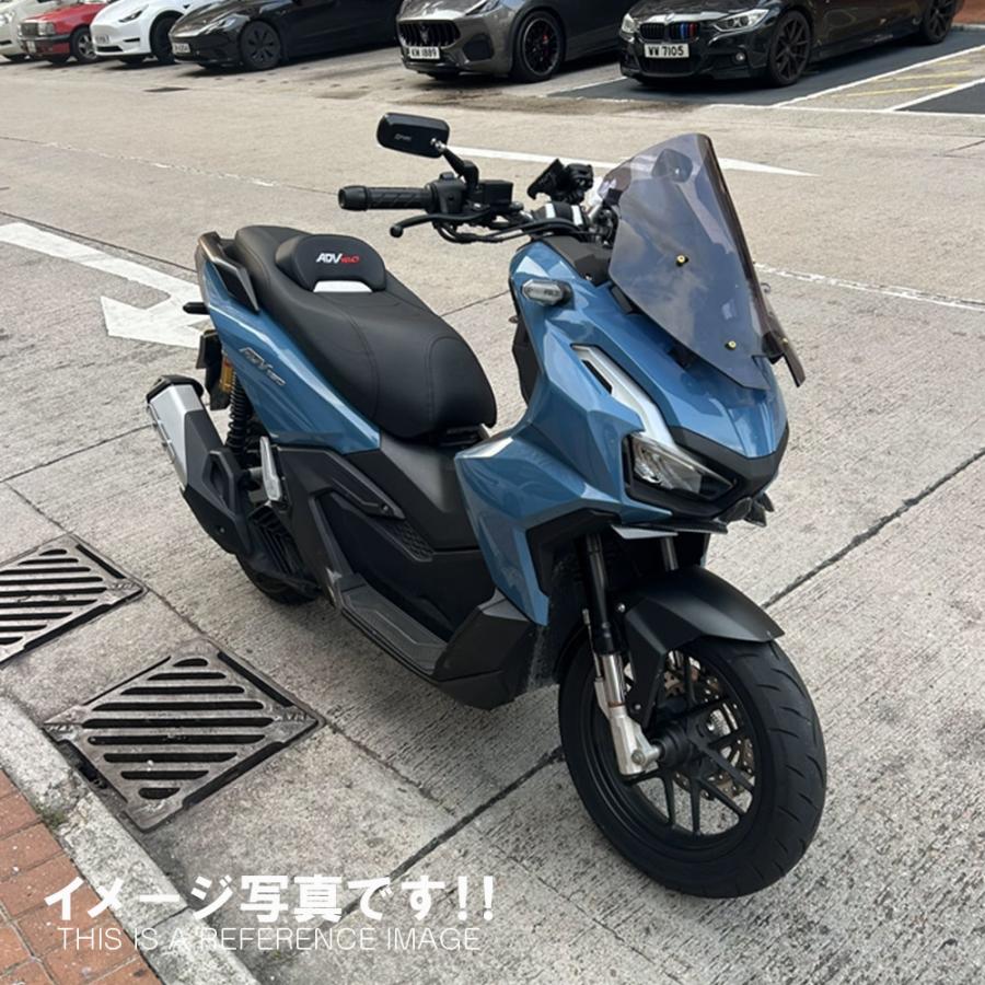 ホンダ（HONDA） ADV160(KF54)用 レザー調＆カーボン調 カスタム