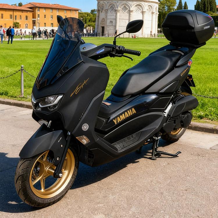 ヤマハ NMAX125 155 セミロングスクリーン＋延長ウインドスクリーン ホンダ（HONDA） ヤマハ対応 NMAX125/155用 ロングスクリーン ウィンド