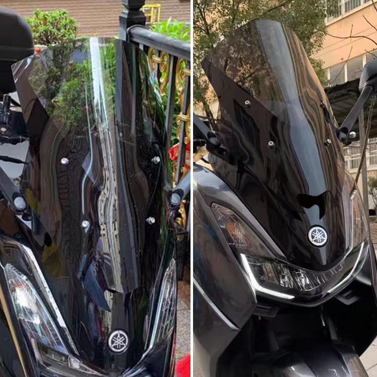 N-MAX125 ABS付 2017年式　防水USB充電 社外ホーン ロングスクリーン YAMAHA（ヤマハ） NMAX 125/155 2016-2018年 用 ロングスクリーン