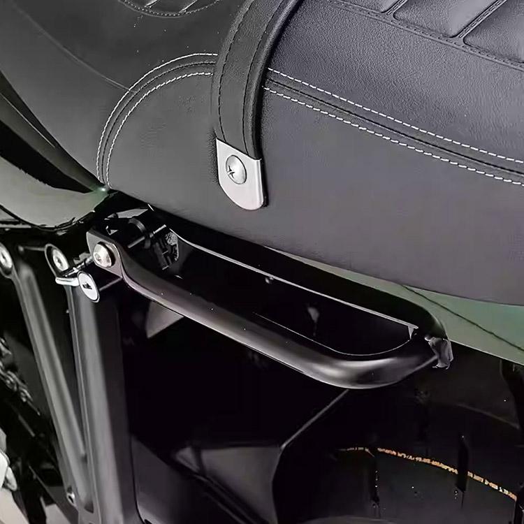 カワサキ対応 Z900RS(18-24)用 タンデムアシストグリップ サイドバッグサポート ステンレス製 クラシカルカスタムパーツ 左右セット