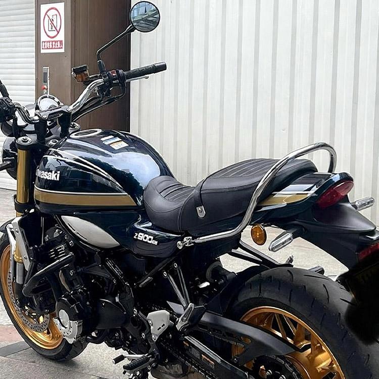 カワサキ対応 Z900RS(17-20)用 ラジエーター保護グリル ブラック