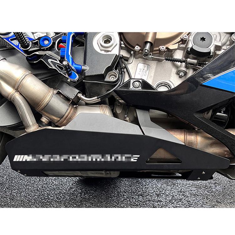 BMW S1000RR 専用 エンジンボトムガード エンジン保護カバー エンジンシールド エンジン衝突防止カバー ブラック 2019-2024年_1