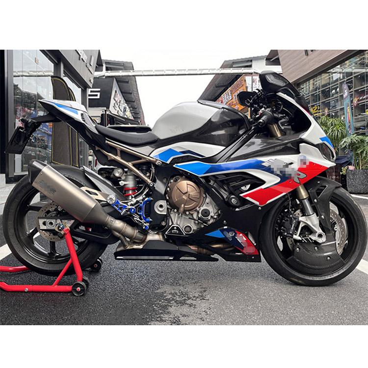 BMW S1000RR 専用 エンジンボトムガード エンジン保護カバー エンジンシールド エンジン衝突防止カバー ブラック 2019-2024年_7