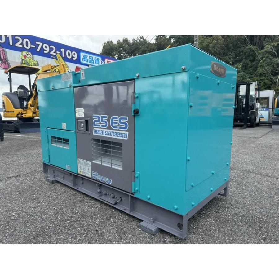 ディーゼルエンジン発電機 25KVA デンヨー 発電機 DCA-25ESI 三 ディーゼルエンジン発電機 25KVA デンヨー 発電機 DCA-25ESI 三
