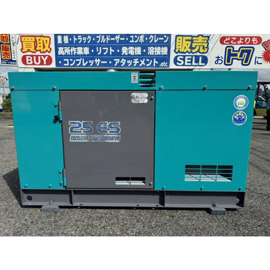 ディーゼルエンジン発電機 25KVA デンヨー 発電機 DCA-25ESI 三 ディーゼルエンジン発電機 25KVA デンヨー 発電機 DCA-25ESI 三