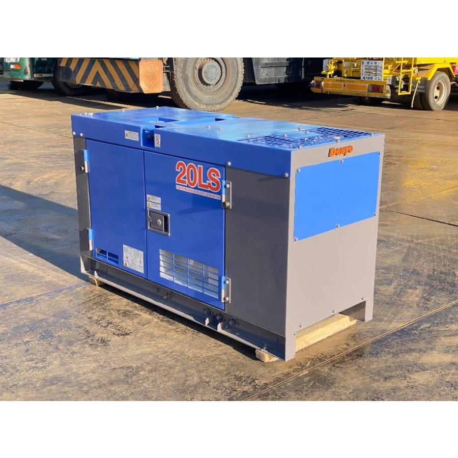 発電機 20KVA デンヨー DCA-20LSK 超低騒音 貿易向け 現状渡し ID