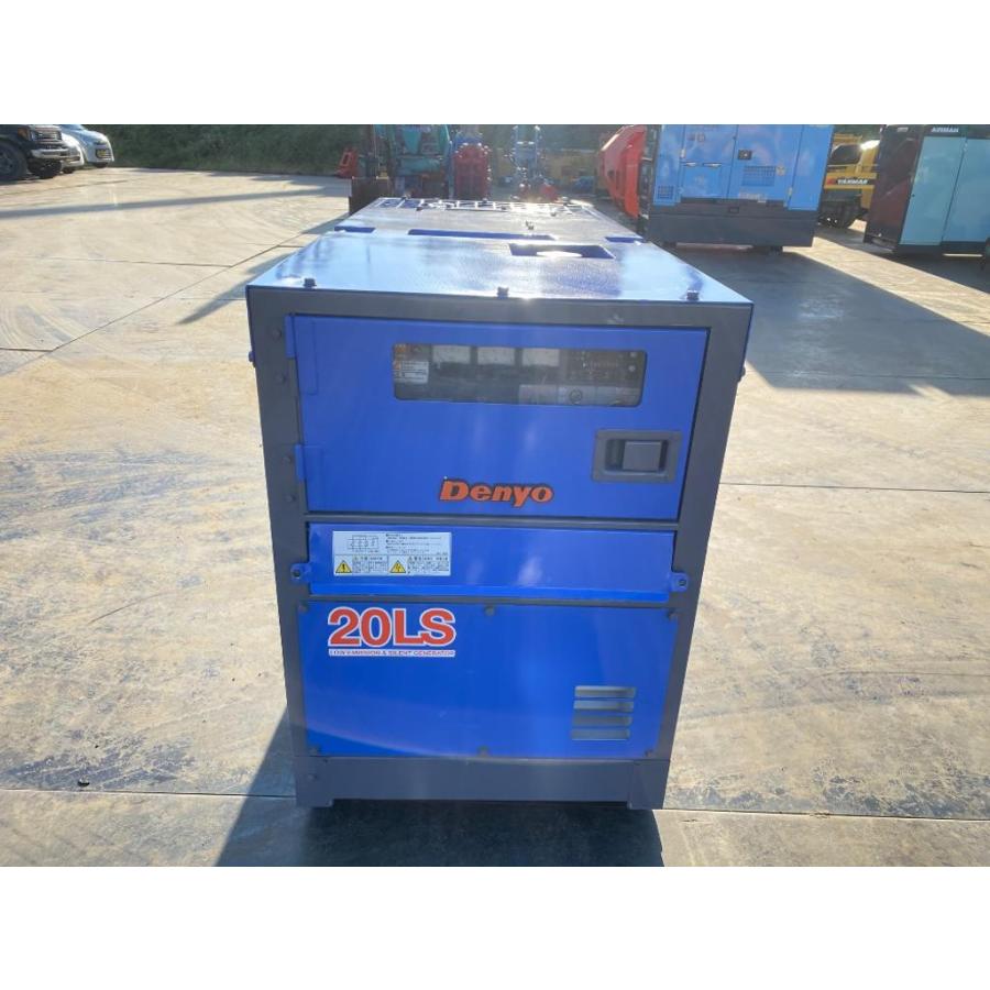 発電機 20KVA デンヨー DCA-20LSK 超低騒音 貿易向け 現状渡し ID 