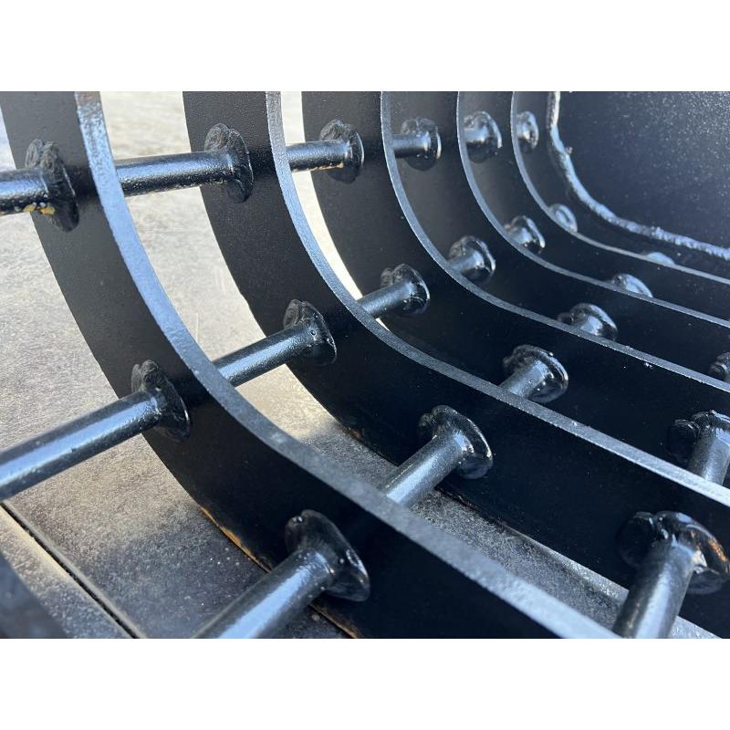 ユンボ　スケルトンバケット振いバケツ　アタッチメント 新品 スケルトンバケット ふるい 0.1m3 バケツ φ35mm/145mm 重機