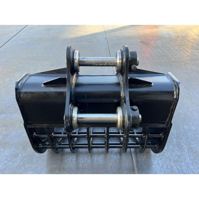 ユンボ　スケルトンバケット振いバケツ　アタッチメント 新品 スケルトンバケット ふるい 0.1m3 バケツ φ35mm/145mm 重機