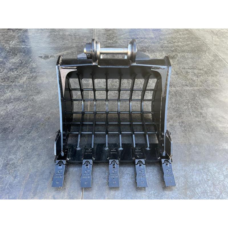 ユンボ　スケルトンバケット振いバケツ　アタッチメント 新品 スケルトンバケット ふるい 0.1m3 バケツ φ35mm/145mm 重機