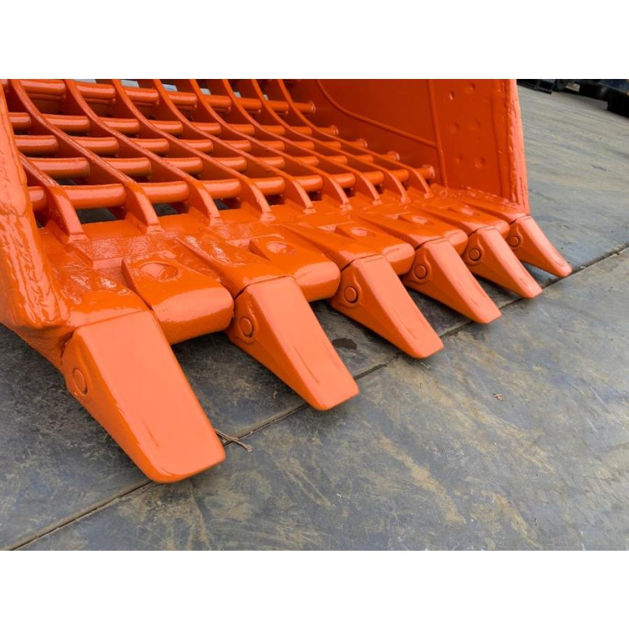 スケルトンバケット 0.7m3 横ピン フック付き アタッチメント 重機