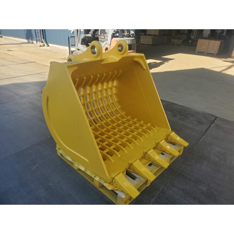 新品 スケルトンバケット ふるい バケツ 0.7m3 横ピン 重機 ユンボ 