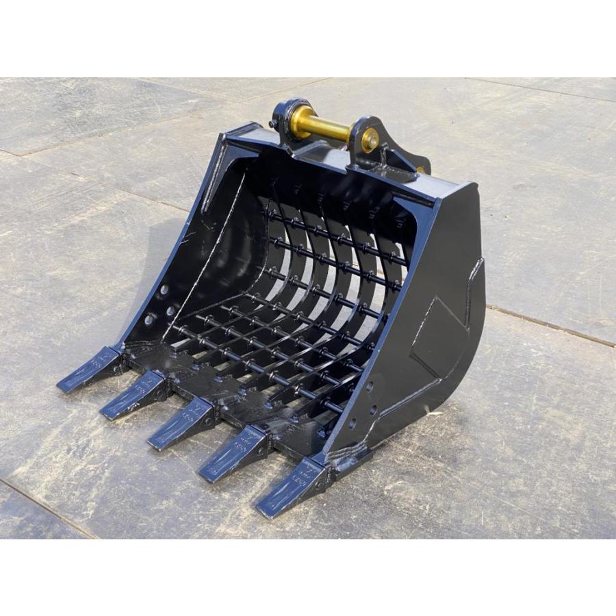 新品 スケルトンバケット ふるい バケツ 0.2m3 横ピン 重機 ユンボ