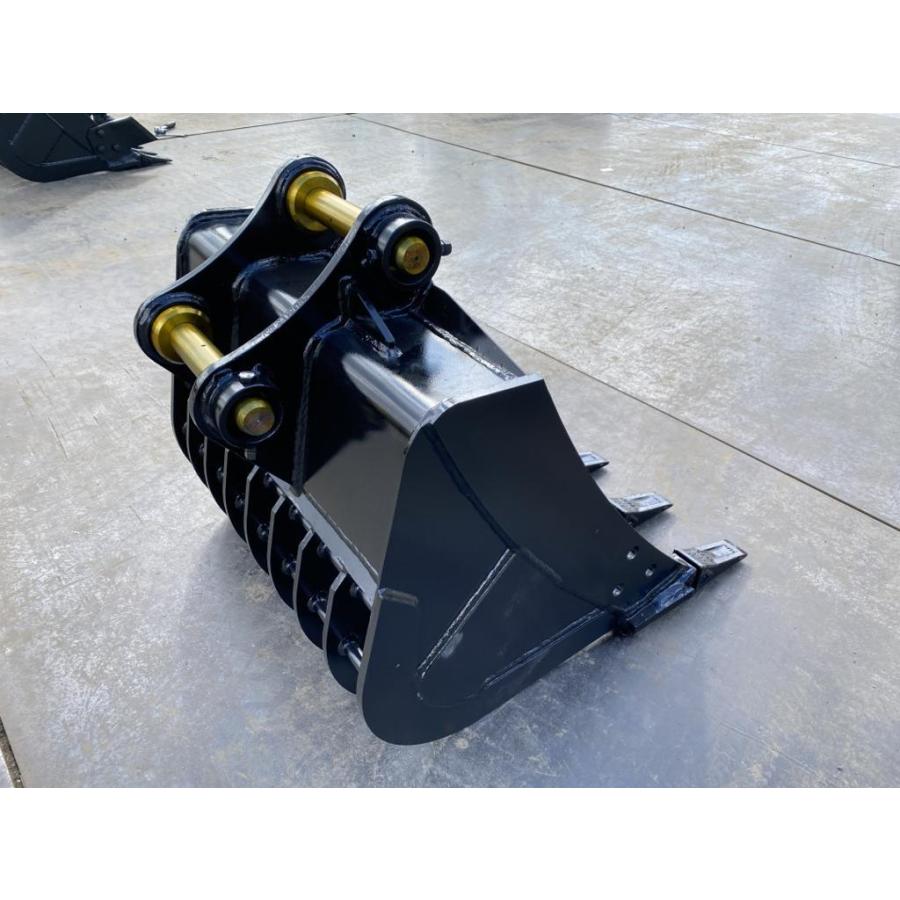 新品 スケルトンバケット ふるい バケツ 0.2m3 横ピン 重機 ユンボ 