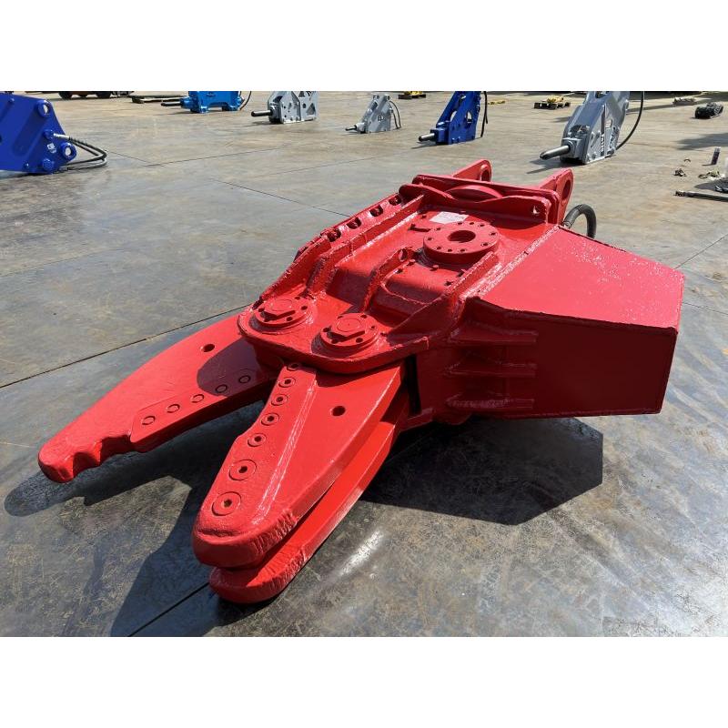 鉄骨カッター 鉄骨切断機 0.7m3 重機 ユンボ ショベル バックホー 建設 