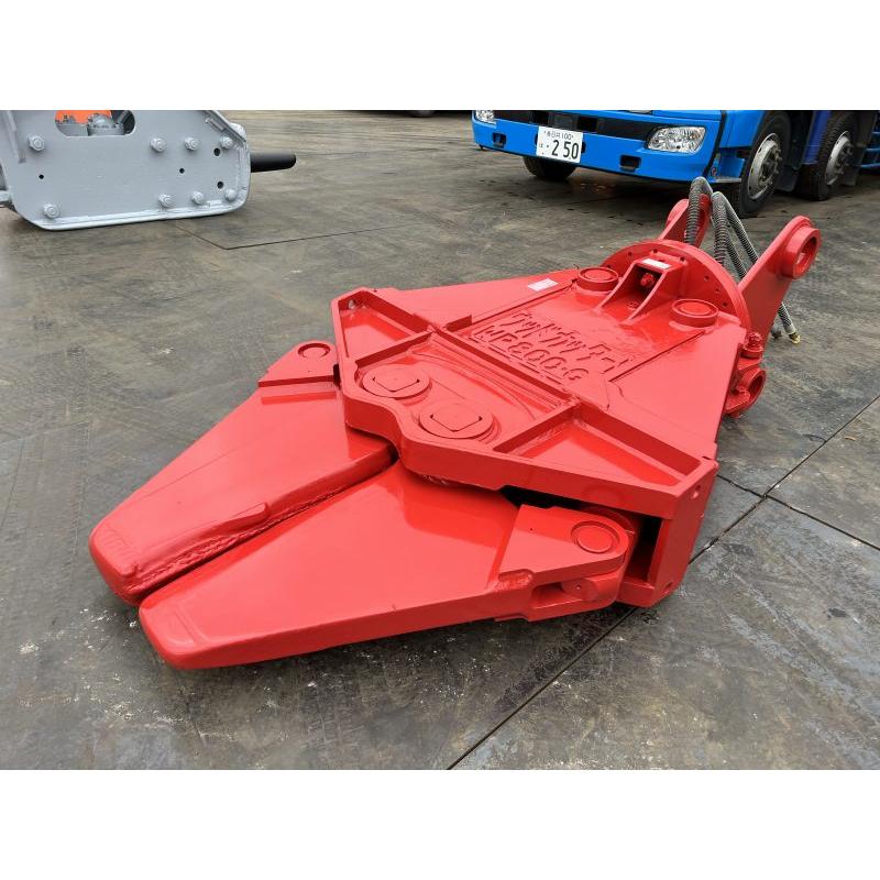 木材カッター 木材切断機 オオスミ WP800G 0.45m3 重機 ユンボ 