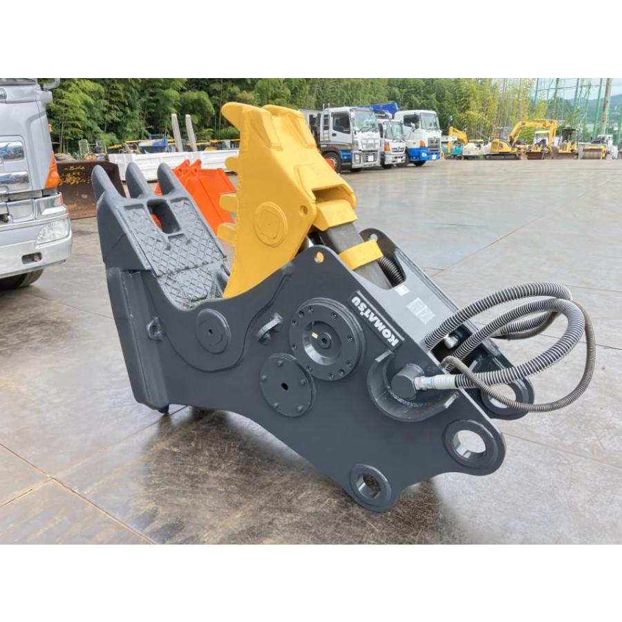 マグネット付き小割機 コマツ JASC200M-1 パクラー 圧砕機 0.7m3 重機