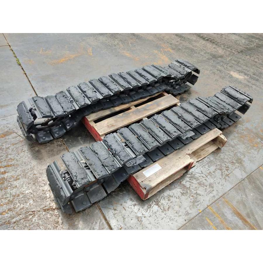 鉄シュー+パッドセット 鉄キャタ ユンボ用パーツ コマツ 純正品 PC20MR