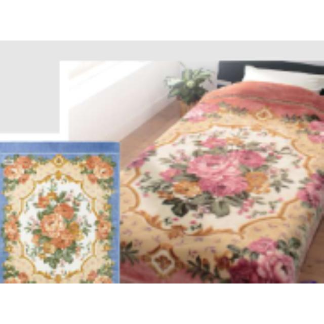 ニッケ アクリル合わせマイヤー 毛布 シングル 140×200cm 日本製