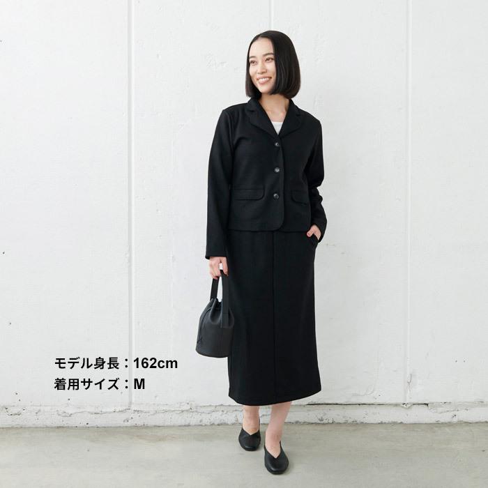 LLサイズ ジャケット レディース 入学式 卒業式 圧縮 ウール100% テーラード 三つボタン ジャケット 日本製 暖かい 防寒 | TOKYO BASIC | 18