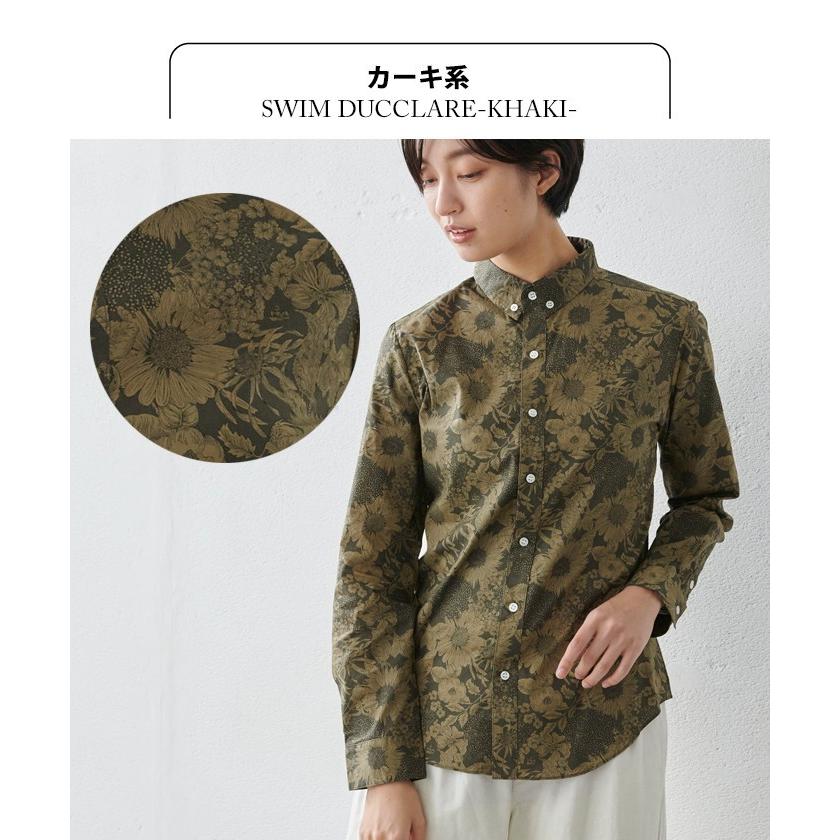 リバティプリント ブラウス ボタンダウンシャツ レディース 長袖 日本製 母の日ギフト プレゼント 21 Tb 1410 01 Tokyobasic 通販 Yahoo ショッピング