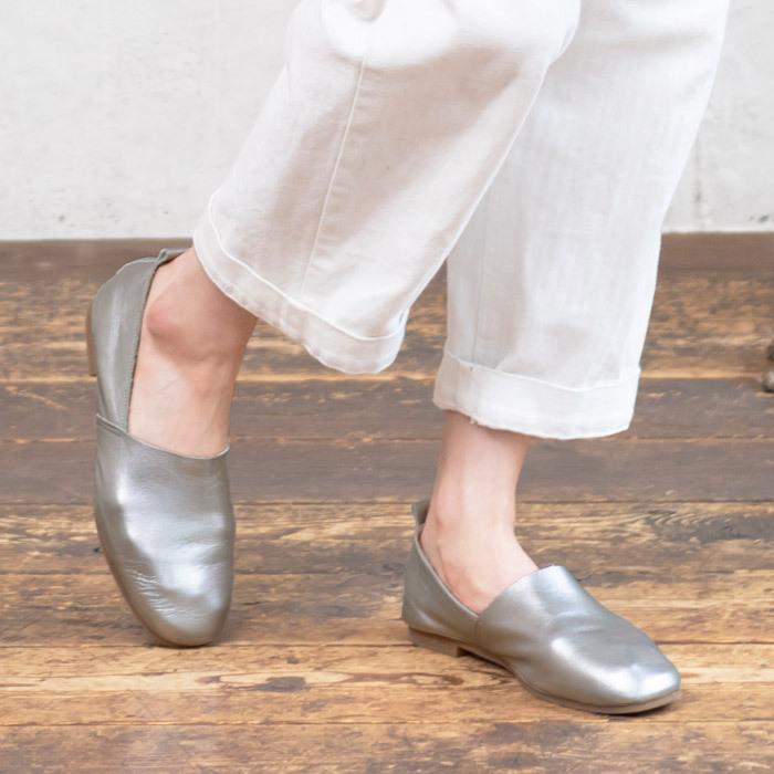 スリッポン レディース 軽量 50代 日本製 本革 Lカット スリッポン Recipe Tb 1803 09 Tokyobasic 通販 Yahoo ショッピング