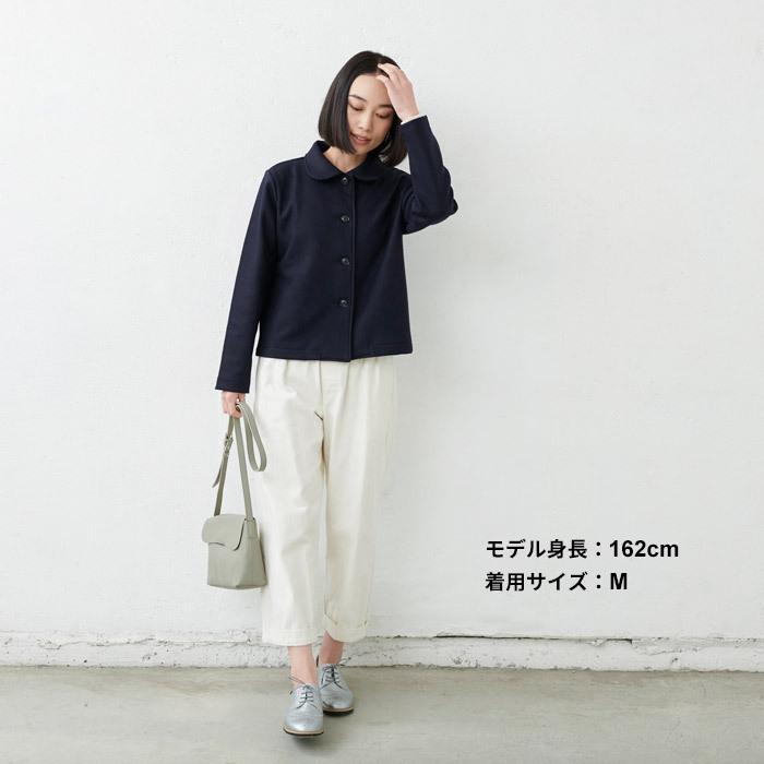 ジャケット レディース 結婚式 入学式 卒業式 オフィス 40代 50代 圧縮 ウール100% 丸襟 ジャケット 日本製 暖かい 防寒 | TOKYO BASIC | 12