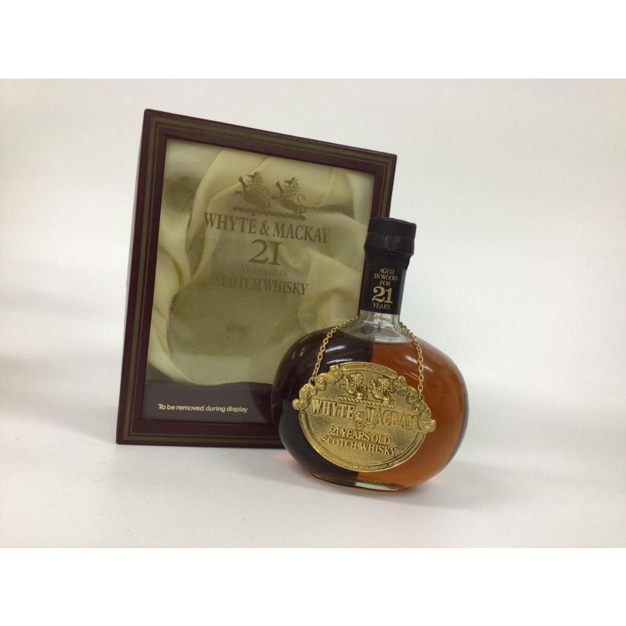 【未開栓】WHYTE&MACKAY ホワイトマッカイ 21年　古酒 WHYTE & MACKAY(ホワイト マッカイ) 21年の買取実績 | 買取専門