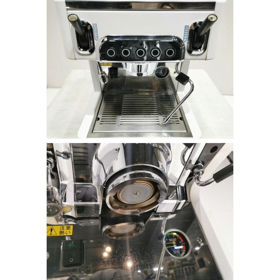 最安値に挑戦】CARIMALI エスプレッソマシン Cento50 中古 幅350x奥行