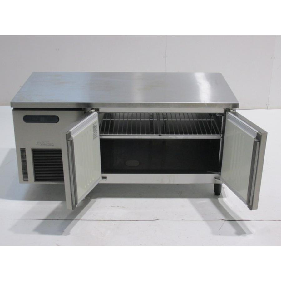 フクシマガリレイ　冷蔵低コールドテーブル　TNC-40RM3-F　幅1200x奥行600　4ヶ月保証　中古　単相100V　2019年製　厨房