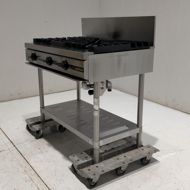 タニコー 3口ガステーブル TSGT-0921 中古 1ヶ月保証 2020年製 都市 
