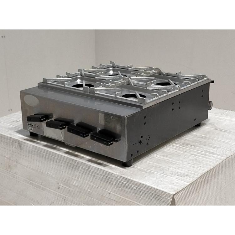オザキ 4口ガステーブルコンロ OZK-4 中古 1週間保証 年式不明 都市 