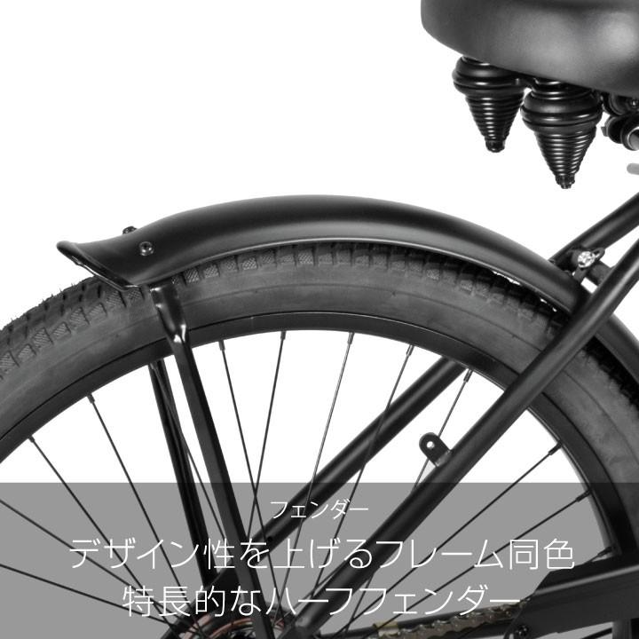 a.n.design-works 新年お届け ビーチクルーザー 自転車 26インチ