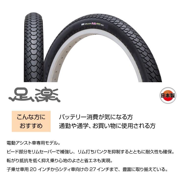 26インチ チューブ付き Irc 足楽 アシラク C 黒 黒 Wo 26 1 1 2 スチールビード 300kpa 750g 自転車用 タイヤ Irc C Tokyo Depot 通販 Yahoo ショッピング