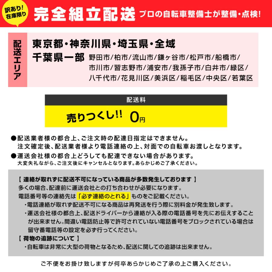 a.n.design-works 送料無料 訳あり大特価 完全組立ヤクシン 自転車