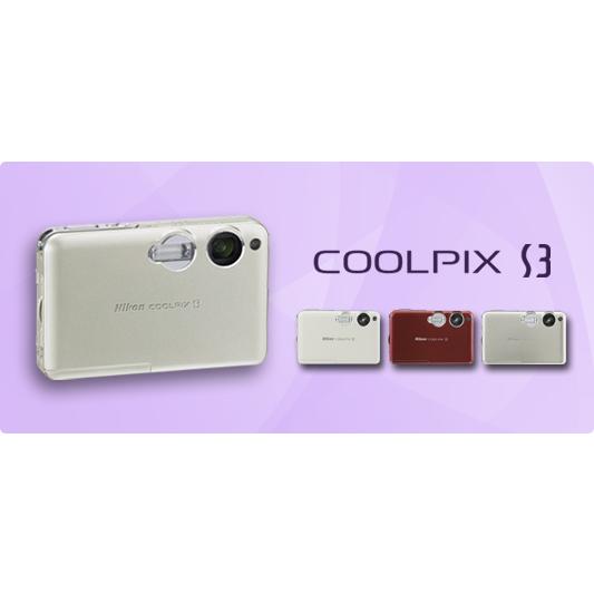 NIKON ニコン デジタルカメラ COOLPIX S3 / ニコン(Nikon)COOLPIX S3 ノーブルワイン｜tokyo-ec｜03