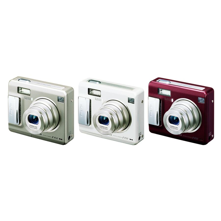 FUJIFILM 新品 FinePix F450 シルバー 520万画素、光学3.4倍 FUJIFILM 新品 FinePix F450 シルバー 520万画素、光学3.4倍