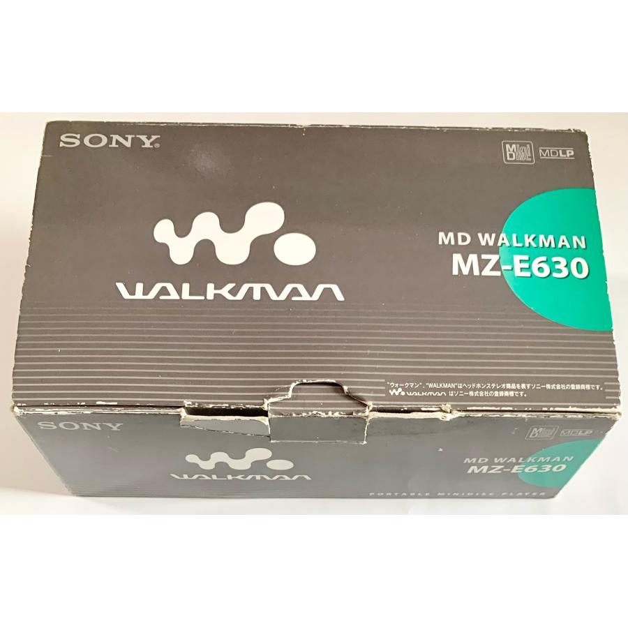 SONY 未使用品訳あり(箱きず・痛み) MZ-E630 W MD ウォークマン SONY 未使用品訳あり(箱きず・痛み) MZ-E630 W MD ウォークマン